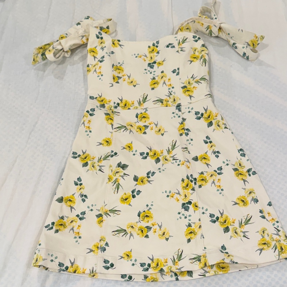 Alice and Olivia denim mini dress